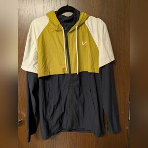 Take Life Further TLF Mens Jacket Size Large Windbreaker Full Zip